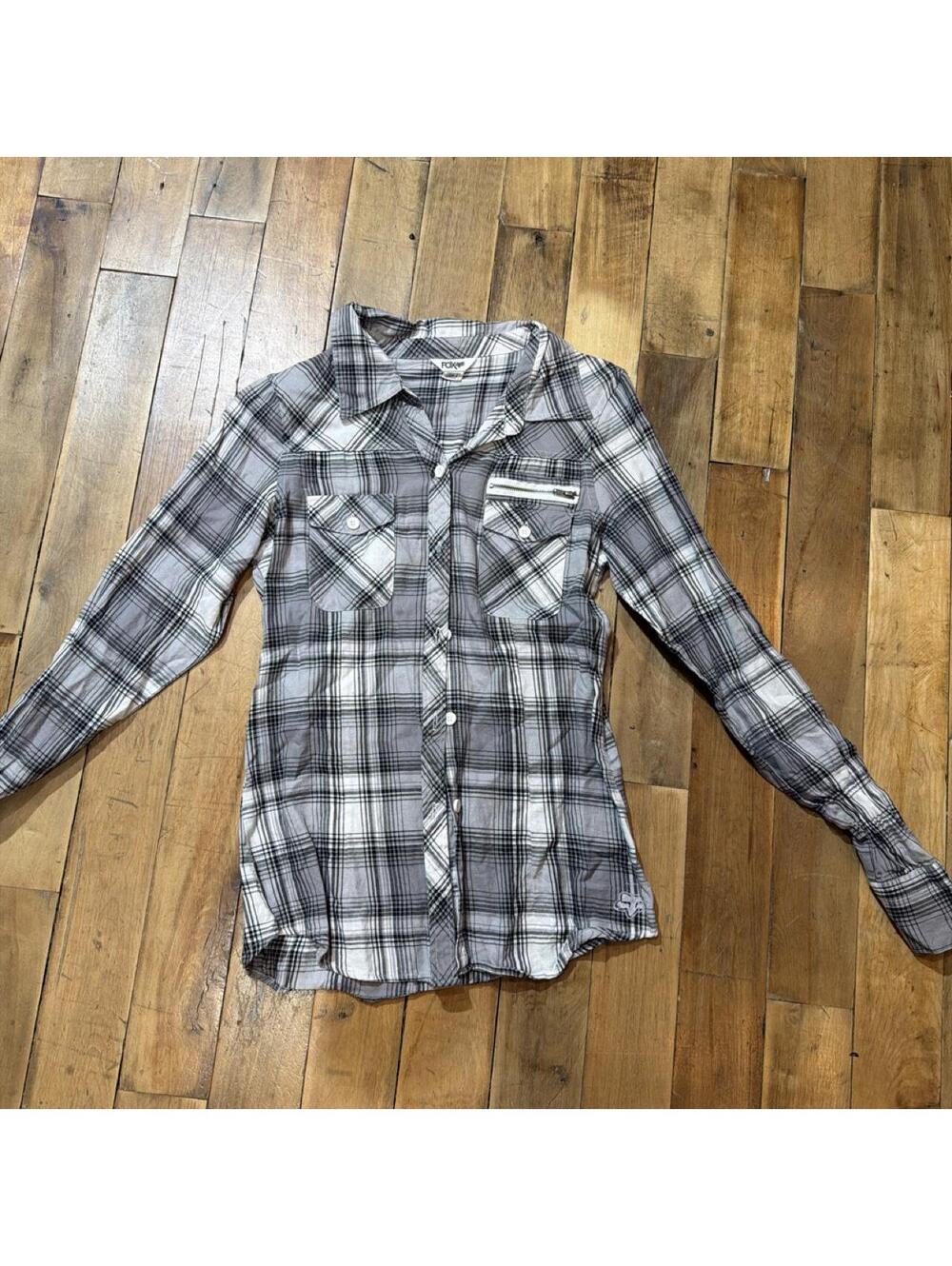 Fox Women's Grey and Multi Shirt